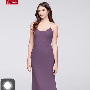 David’s bridal gown Wisteria